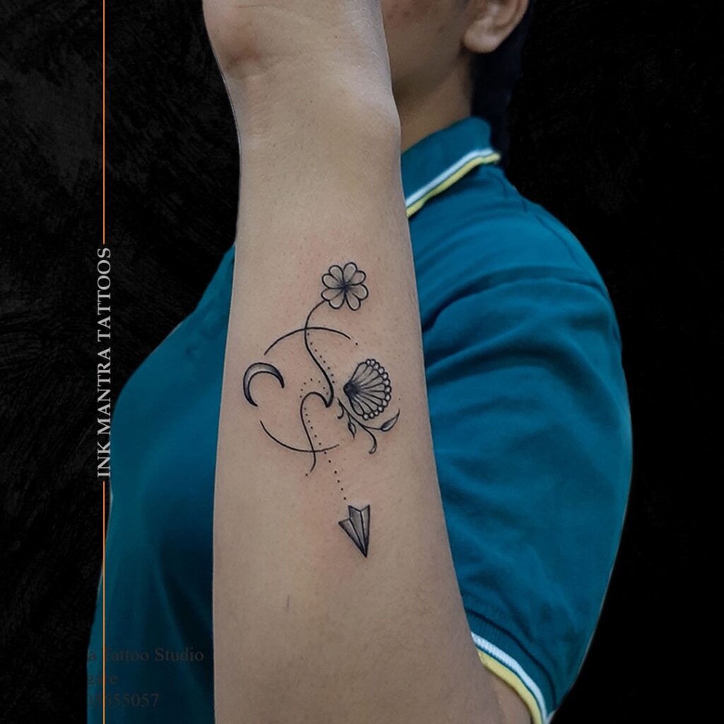 Tattoo Trends in Pune - Minimalist Tattoo