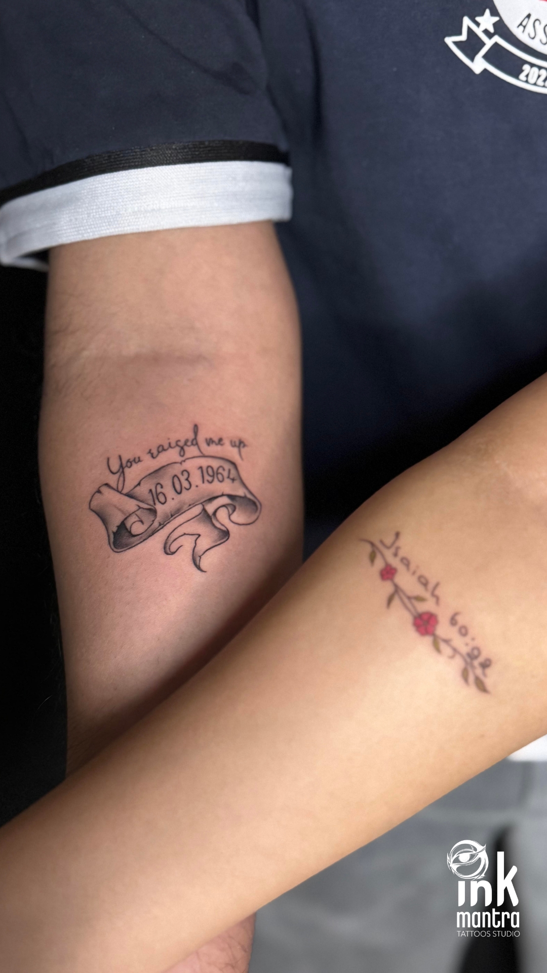 Beautiful Bible Verse Tattoos for Couples