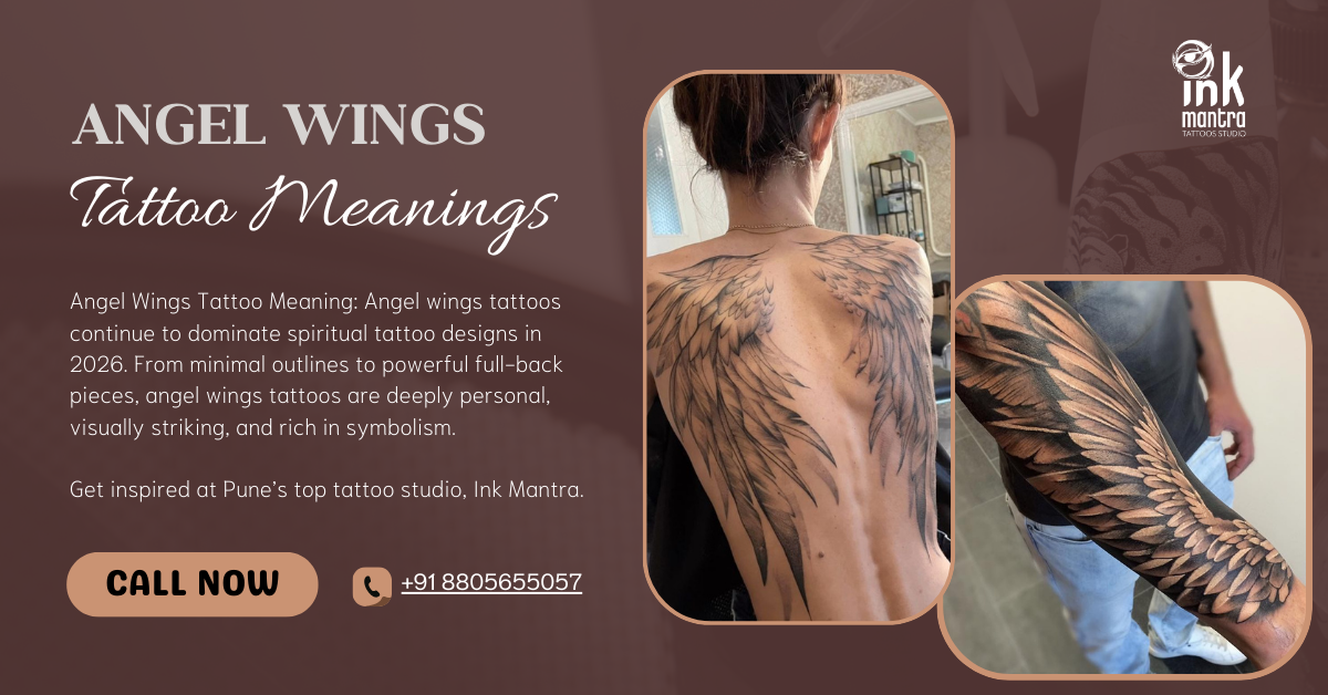 Angel Wings Tattoo Meaning: Symbolism, Placement & Design Ideas (2026 Guide)