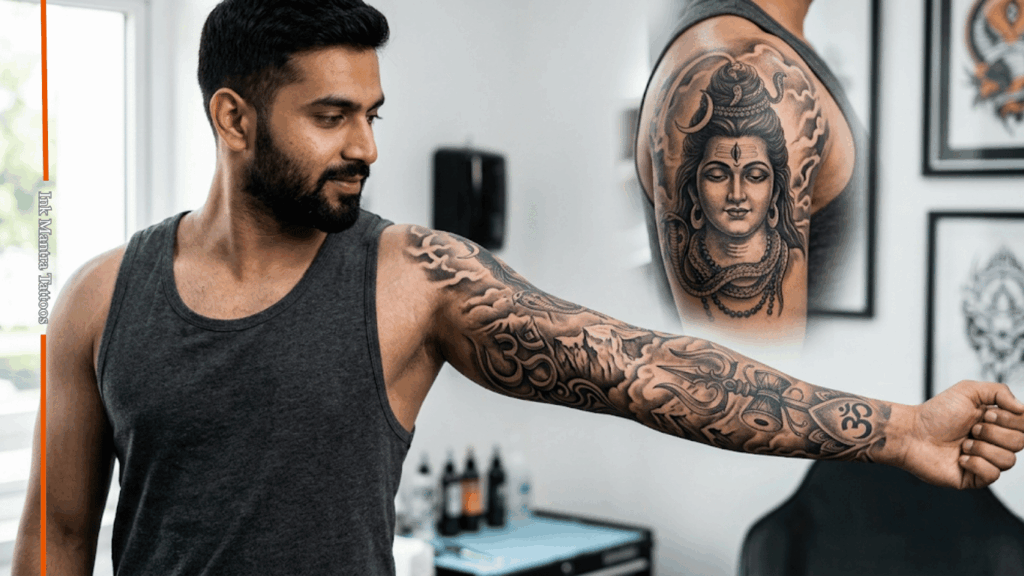 Mahadev Tattoo Sleeve