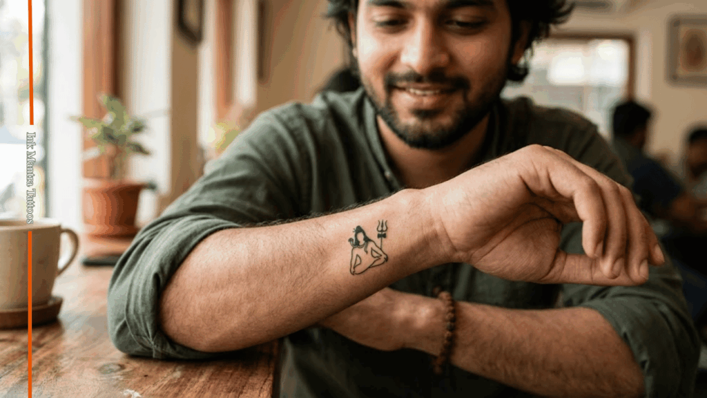 Minimal Shiva Tattoo