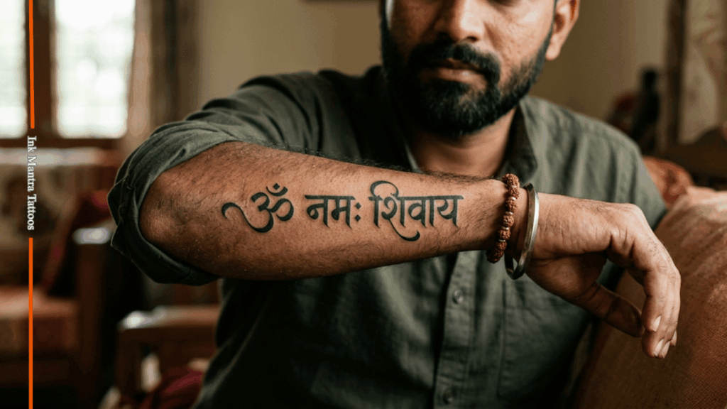 Om Namah Shivay Tattoo