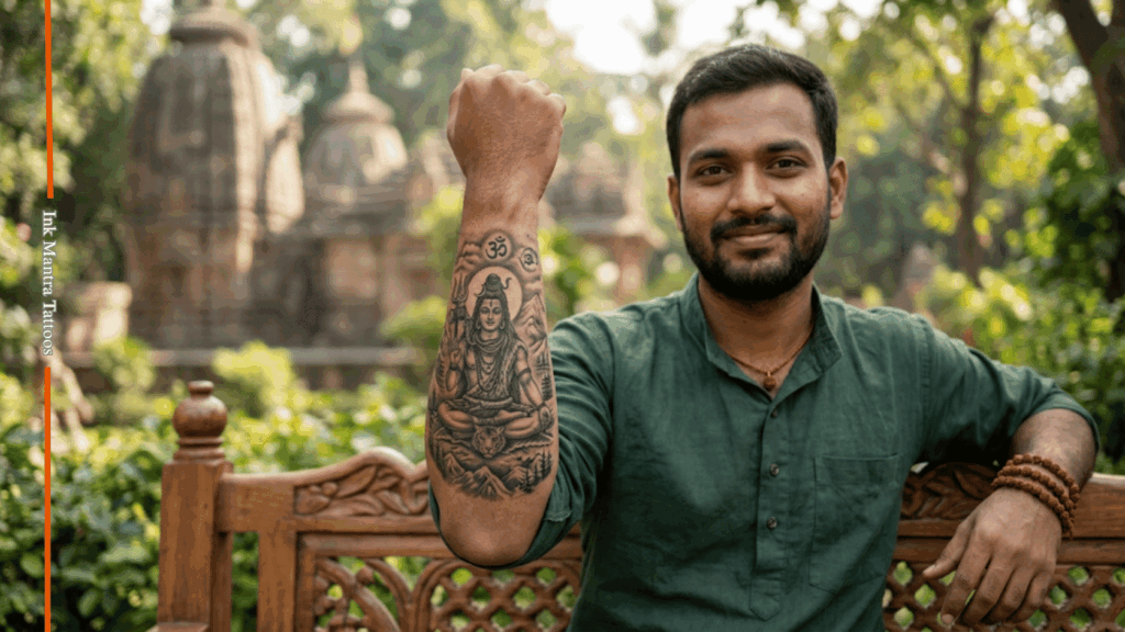 Shiva Meditation Tattoo