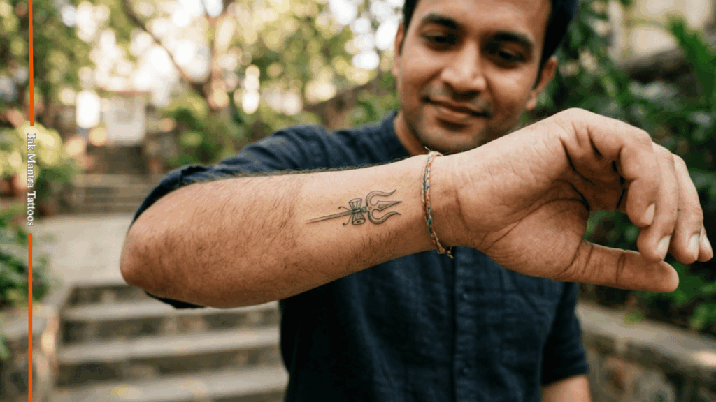 Mahadev Trishul Tattoo