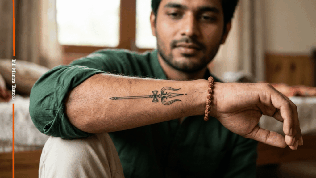 Trishul Tattoo Design